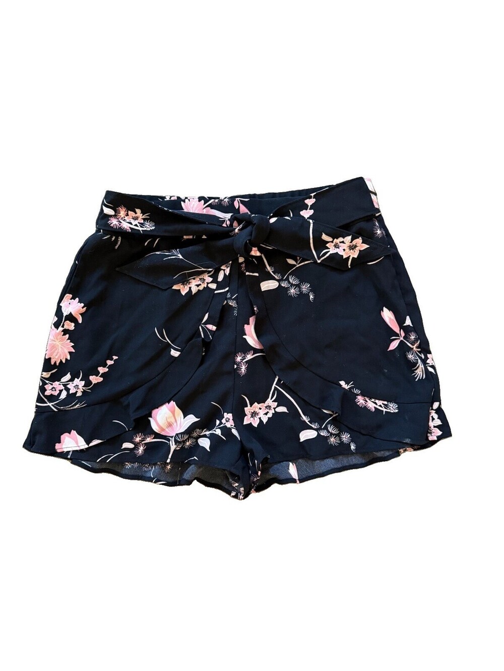 Shorts | Women’s | Black Floral | Leith | Medium